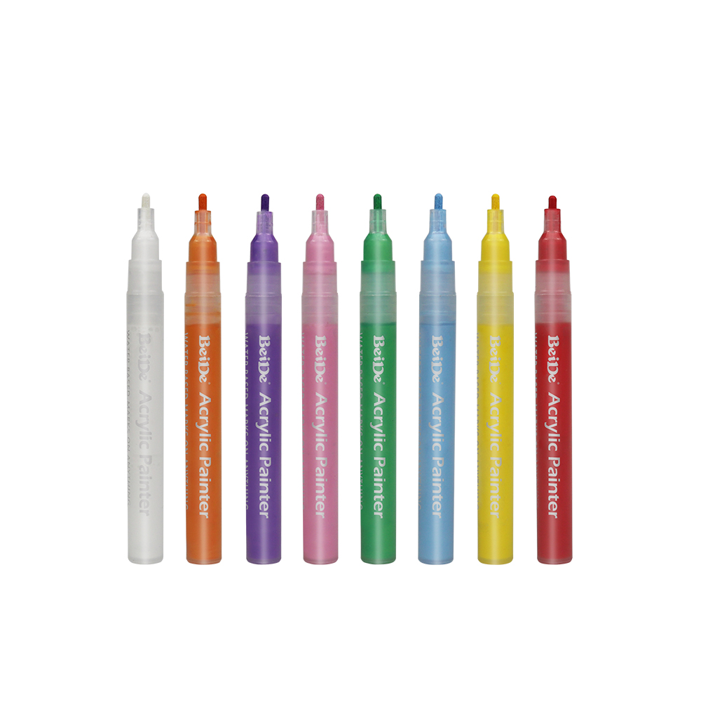 3MM Reversible Bullet & Chisel Acrylic Paint Pen