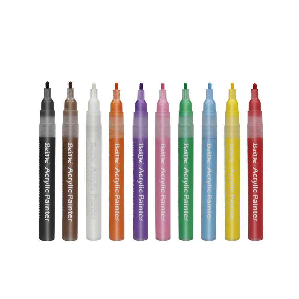 3MM Reversible Bullet & Chisel Acrylic Paint Pen
