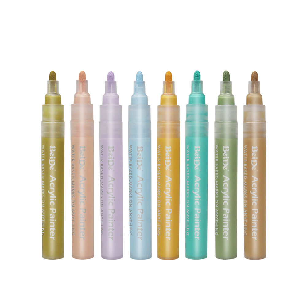 6MM Reversible Bullet & Chisel Acrylic Paint Pen
