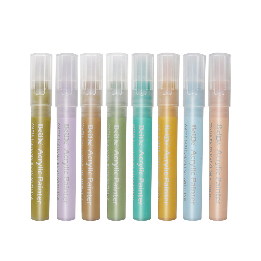 6MM Reversible Bullet & Chisel Acrylic Paint Pen