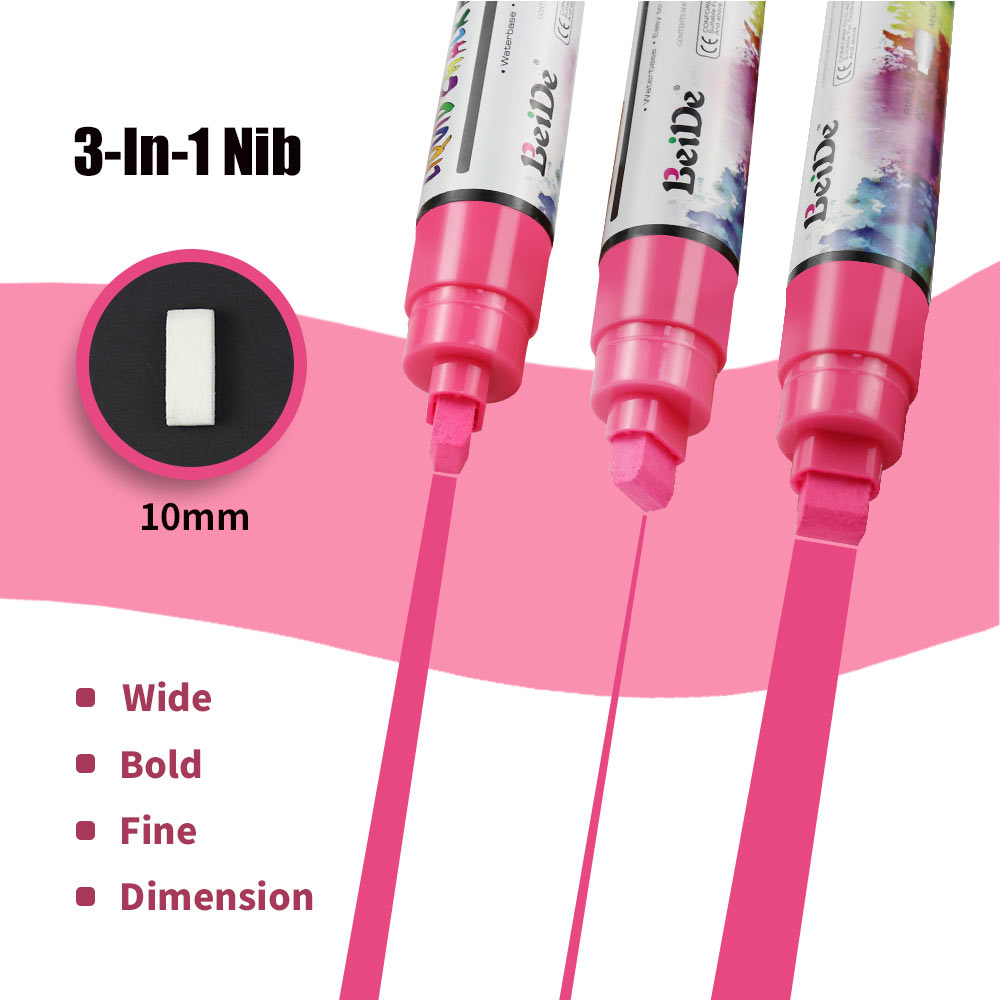 10mm Flat Liquid Chalk Marker