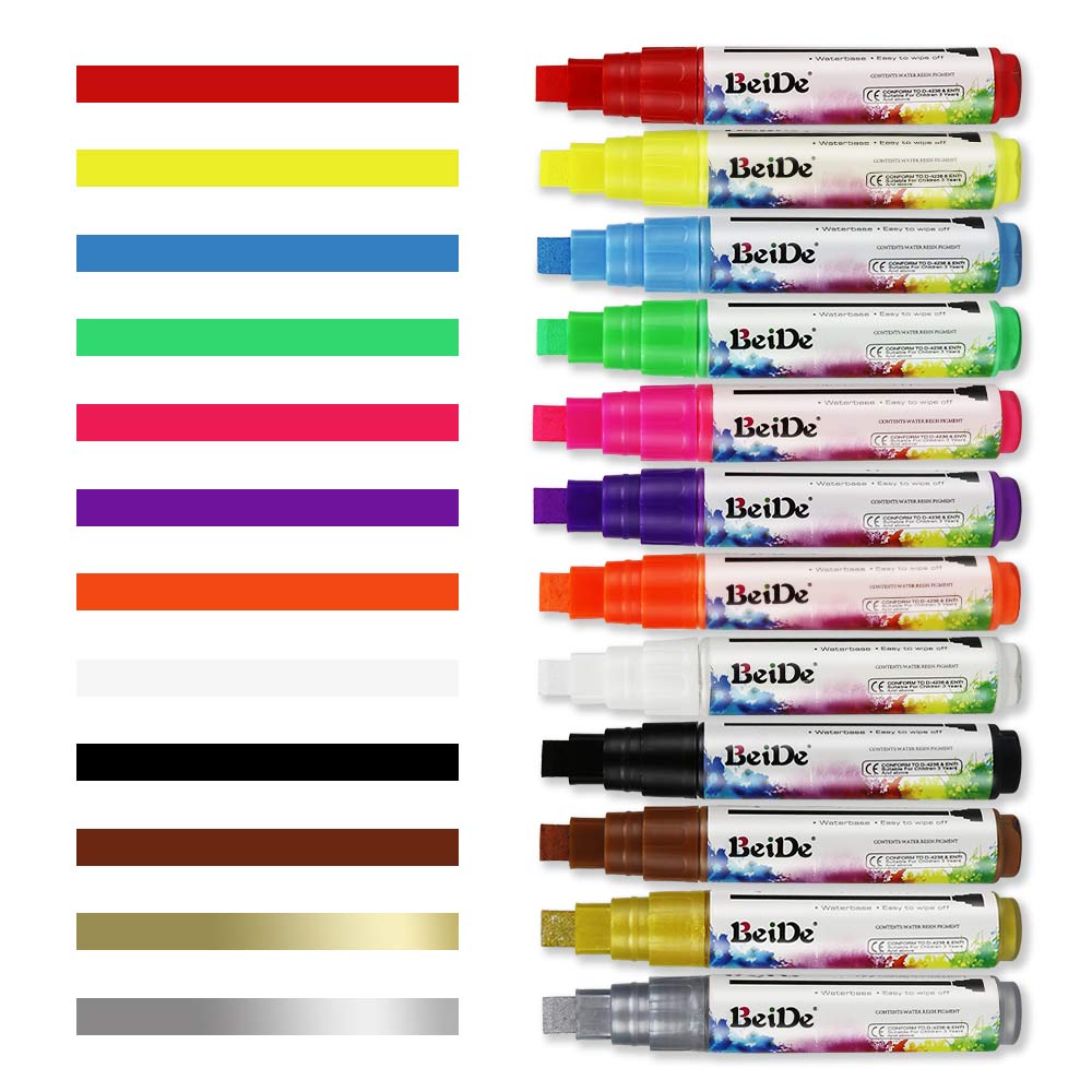 8mm Flat Liquid Chalk Marker